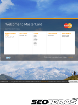 mastercard.com tablet preview