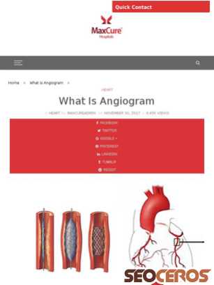 maxcurehospitals.com/what-is-angiogram tablet obraz podglądowy