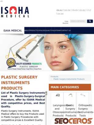 medical-isaha.com/en/categories/cosmetic-and-plastic-surgery-instruments tablet förhandsvisning