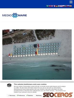 mediomare.com tablet náhled obrázku