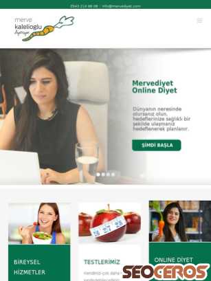mervediyet.com tablet preview