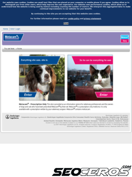 animalsinpain.co.uk tablet previzualizare