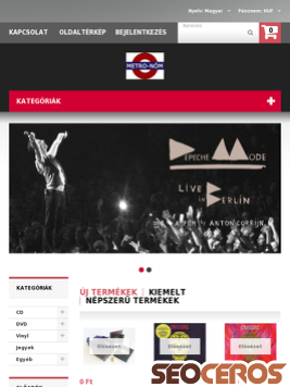 metro-nom.hu tablet náhled obrázku