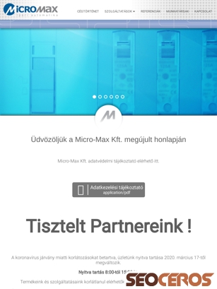 micro-max.hu tablet előnézeti kép