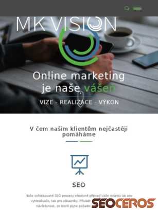 mk-vision.cz tablet vista previa