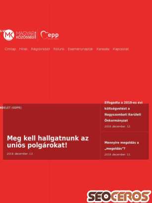 mkp.sk tablet előnézeti kép