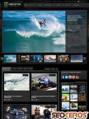 monsterenergy.com tablet preview