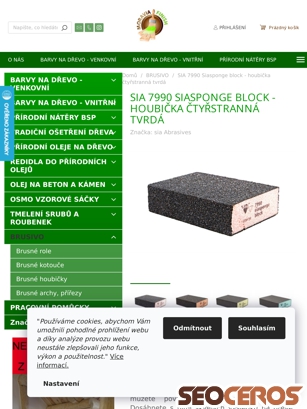 moraviafinish.cz/brusivo-3/7990-siasponge-block-houbicka-ctyrstranna-tvrda tablet previzualizare