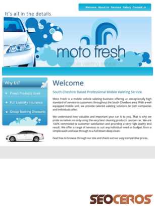 motofresh.co.uk tablet preview