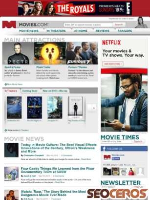 movies.com tablet náhled obrázku