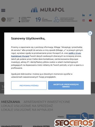 murapol.pl tablet förhandsvisning
