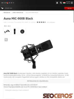 muziker.hu/auna-mic-900b-black tablet preview