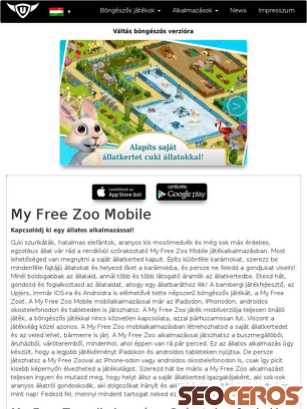 myfreezoo.hu tablet preview