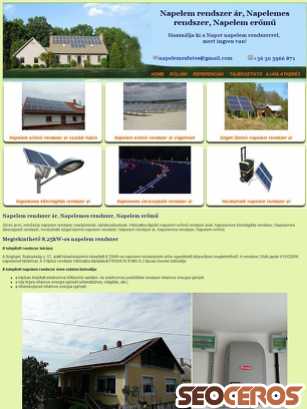 napelem-napelemek.hu tablet előnézeti kép