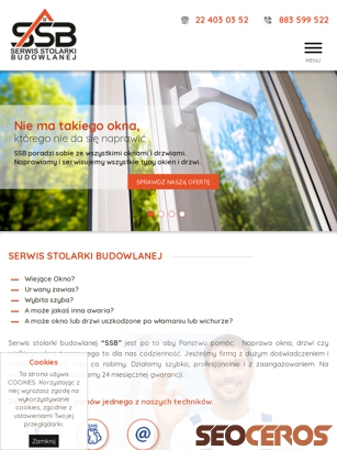 naprawa-okien-warszawa.pl tablet förhandsvisning
