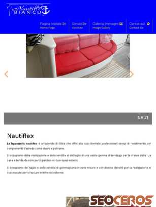 nautiflex.it tablet előnézeti kép