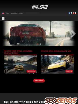 needforspeed.com tablet preview