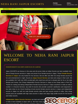 neharani.com tablet előnézeti kép