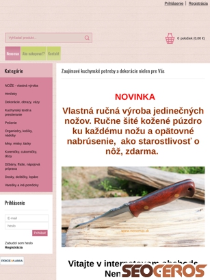 nenomax.sk tablet prikaz slike