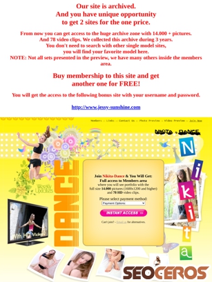 nikita-dance.com/joincc.html tablet náhled obrázku