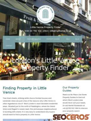 nplhome.co.uk/london-and-counties-property-guides/little-venice tablet előnézeti kép