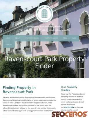 nplhome.co.uk/ravenscourt-park-property-finder tablet previzualizare
