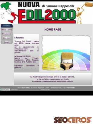 nuovaedil2000.it tablet preview