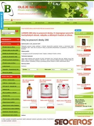 olejenadrevo.cz/olejenadrevo/eshop/49-1-LEINOS-oleje-a-vosky/975-3-280-olej-na-pracovni-desky tablet preview