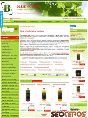 olejenadrevo.cz/olejenadrevo/eshop/5-1-Prirodni-oleje-na-drevo tablet preview