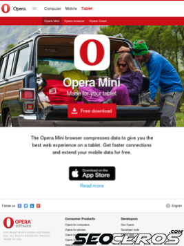 opera.com tablet Vorschau
