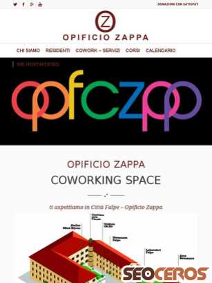 opificiozappa.it tablet anteprima