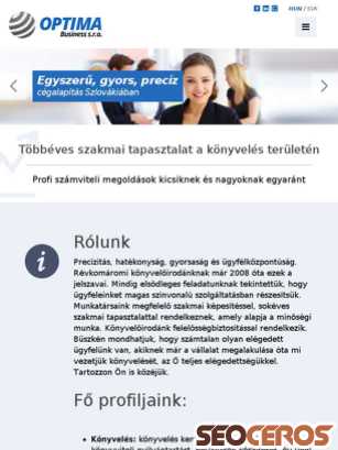 optimabusiness.sk tablet előnézeti kép