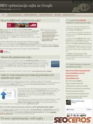 optimizacija-sajta.com tablet Vista previa