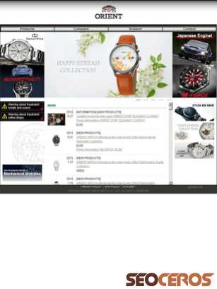 orient-watch.com tablet előnézeti kép