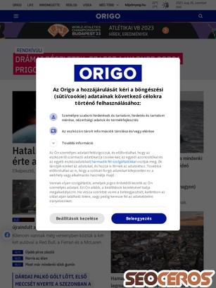 origo.hu tablet anteprima