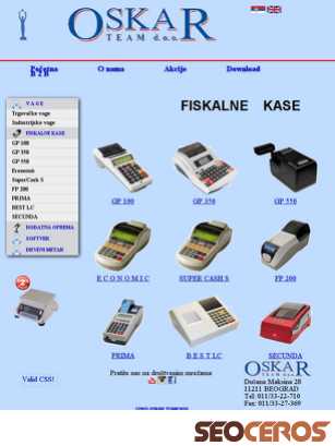 oskarvaga.com/fiskalne-kase.html tablet प्रीव्यू 