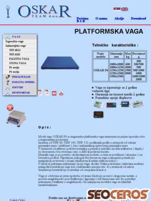 oskarvaga.com/platformska-vaga-p4.html tablet 미리보기