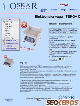 oskarvaga.com/trgovacke-vage-teko-c.html tablet előnézeti kép