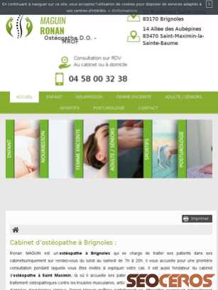 osteopathe-var-maguin.fr tablet preview