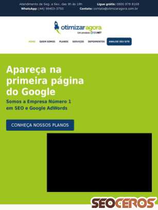 otimizaragora.com.br tablet náhled obrázku