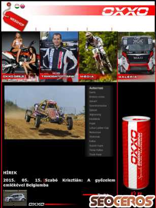 oxxoenergydrink.com tablet preview