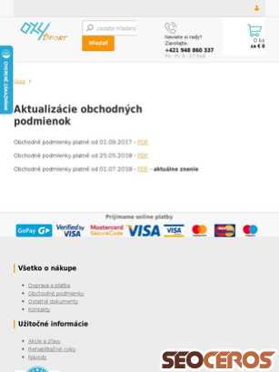 oxysport.sk/archiv-obchodne-podmienky tablet előnézeti kép