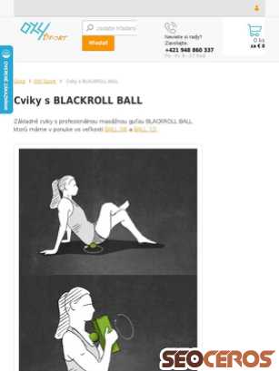 oxysport.sk/cviky-blackroll-ball tablet preview