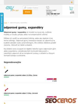 oxysport.sk/odporove-gumy-expandery tablet náhled obrázku