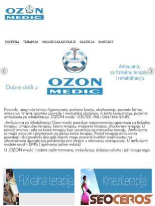 ozonmedic.com tablet preview