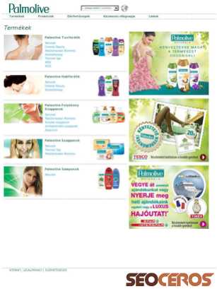 palmolive.hu tablet preview