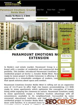 paramountemotions.org.in tablet náhled obrázku