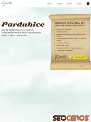 pardubiceprolidi.cz tablet előnézeti kép