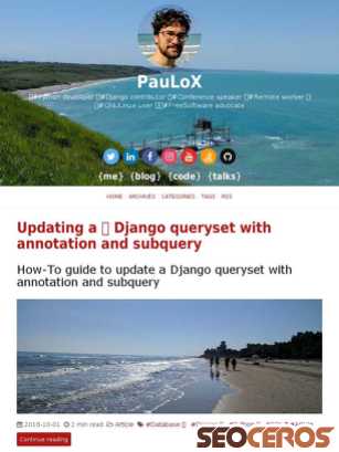 paulox.net tablet Vorschau