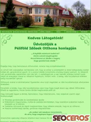 pelifoldi-idosek-otthona.hu tablet előnézeti kép